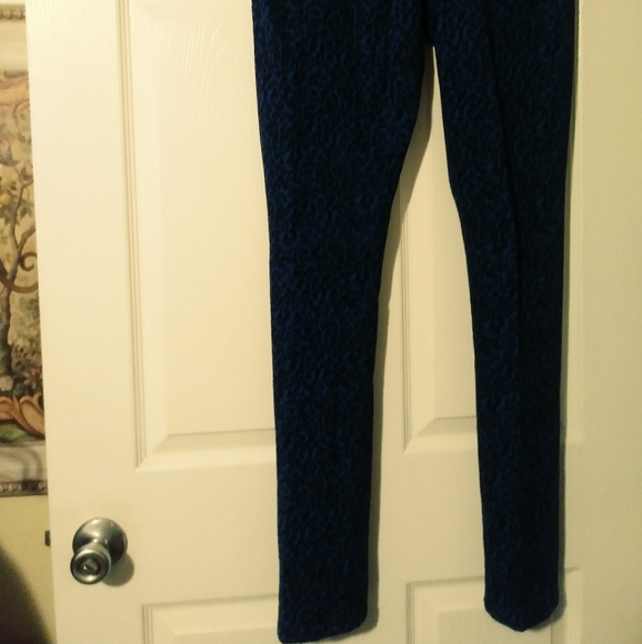 💝MILEY CYRUS BLACK& BLUE LADY JEANS - Picture 3 of 4